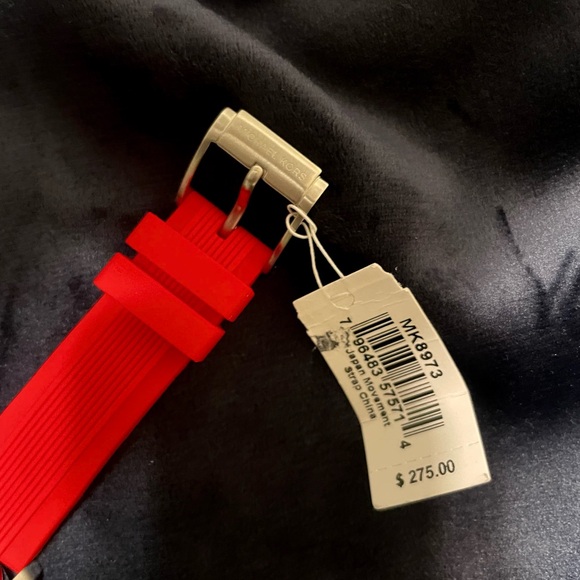 MICHAEL KORS Men’s Watch Chronograph Red - Picture 7 of 8